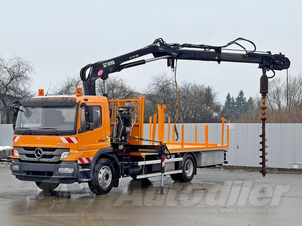 Mercedes Benz - ATEGO 1324 /  Hiab /  kamion platforma / LUS-1228