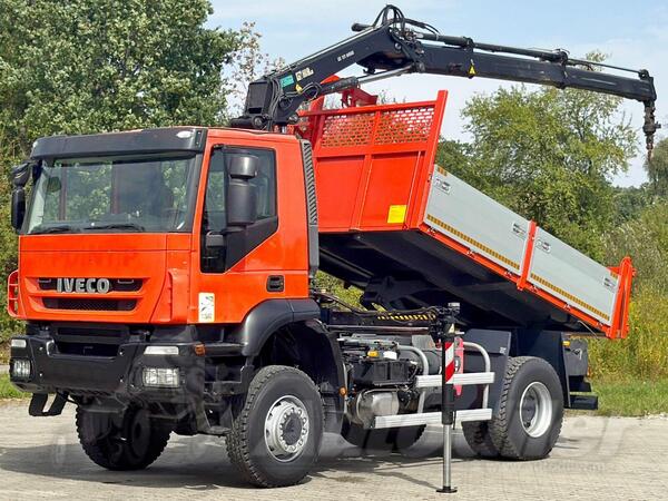 Iveco - TRAKKER 190T36 / kran / kiper / LUS-1231