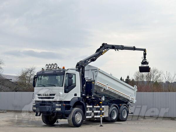 Iveco - TRAKKER 410 / 6x6 / kiper / LUS-1232