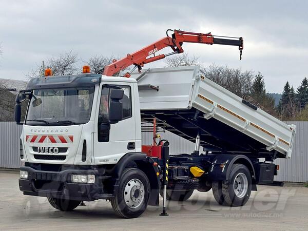 Iveco - 120E25 / kran / kiper / LUS-1237