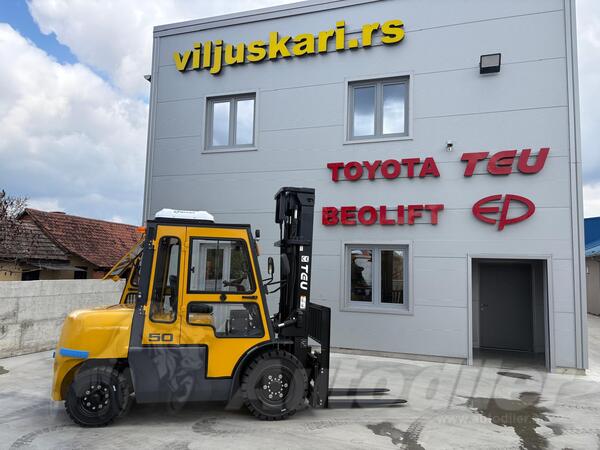 TEU - FD50 MITSUBISHI S6S FSV6.0m KLIMA