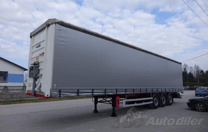 Fruhauf -  / standard / SAF axles / poluprikolica s ceradom / FER048