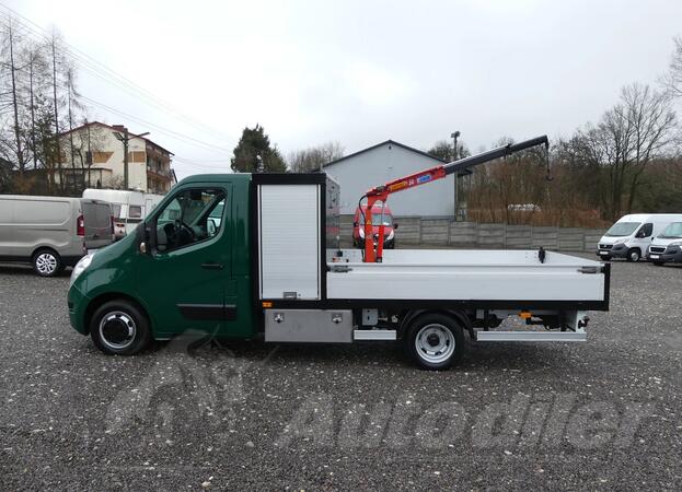 Renault - Master 2.3 DCI / Maxilift kran kamion s ravnom platformom < 3.5t / LA2412