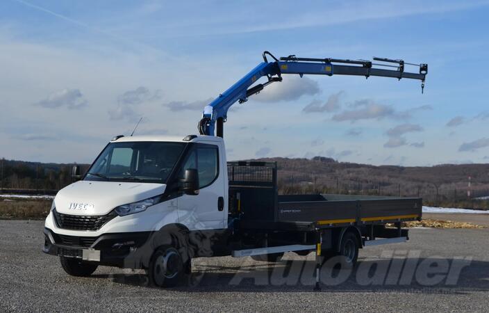 Iveco - Daily 72C18 / kran / kamion s ravnom platformom / LA2426