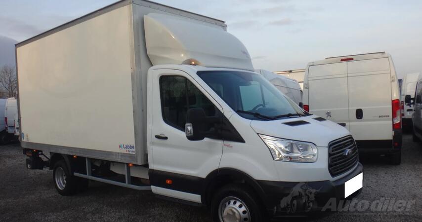 Ford - Transit MK8 Maxi Jumbo box truck / rampa / kamion furgon < 3.5t / LA2513