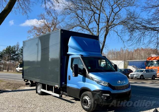 Iveco - Daily 72-180 box truck / rampa / kamion furgon / LA2552