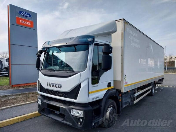 Iveco -  Eurocargo 120 E 25 box truck / rampa / kamion furgon / LA2630