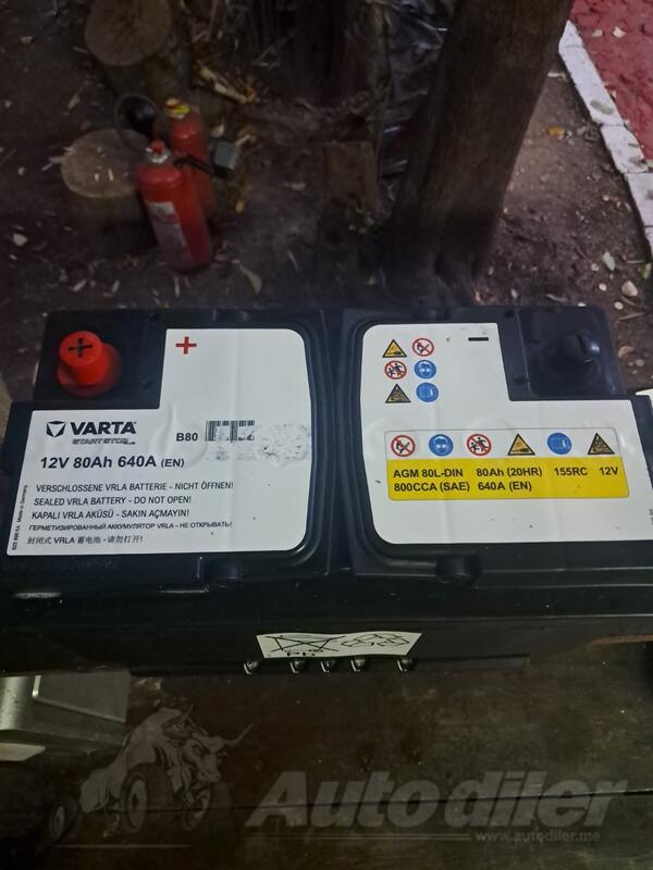 Battery Varta -  12V - 80 Ah