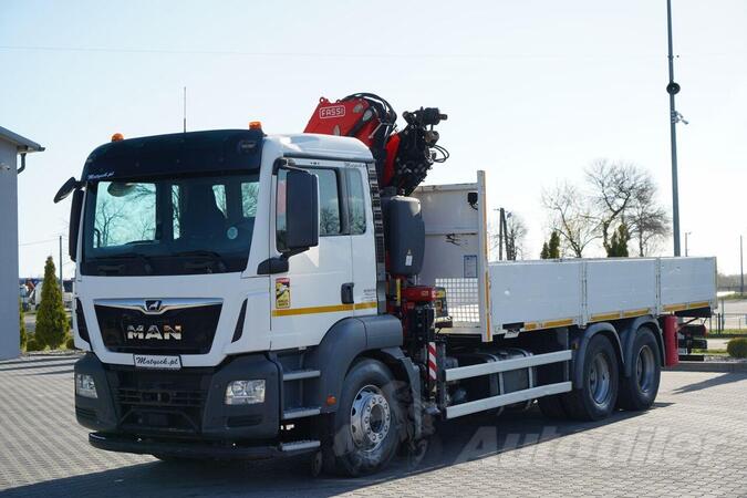 MAN - TGS 26.420 flatbed truck / IMP-4064