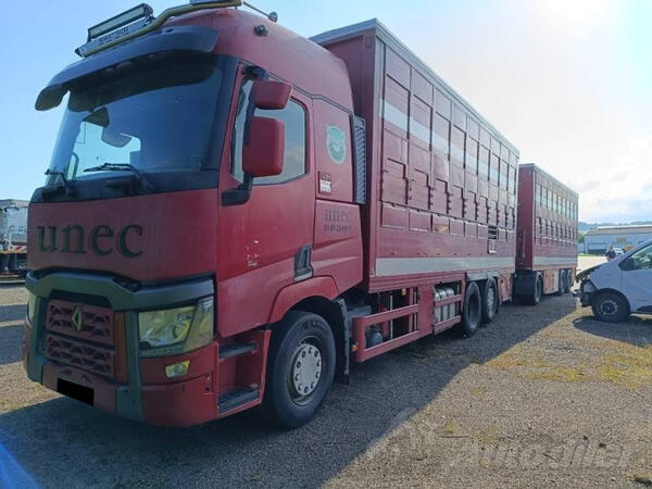 Renault - T 520 P livestock trailer truck kamion za prevoz stoke / LA2646