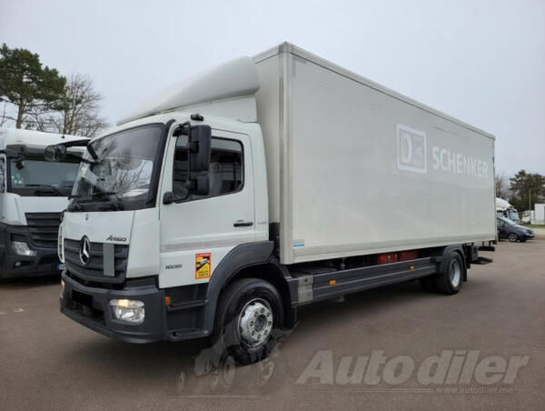 Mercedes Benz - Atego 1618 NL box truck / rampa / kamion furgon / LA2649