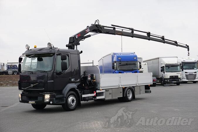 Volvo - FL / 290 / E 5 / HIAB 111 E – 5 HIDUO / kamion s ravnom platformom / DOM-2167