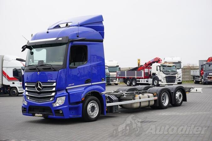 Mercedes Benz - ACTROS / 2546 / ACC / E 6 / MP 5 / MEGA / BDF / 7,82 M / RETARDE kamion šasija / ...
