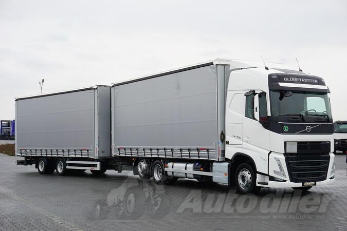Volvo - / FH / 460 / I – SAVE / ACC / EURO 6 / 120 M3 / kamion sa klizna zavesa cerada + prikolic...