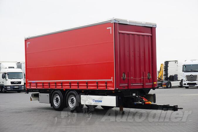 Krone - TANDEM / 7,3 M / 18 PALETA prikolica sa kliznom ceradom / DOM-2193
