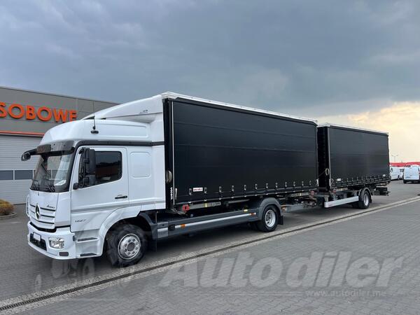 Mercedes Benz - Atego 1227 / BDF / kamion sa klizna zavesa cerada / GRI-0585