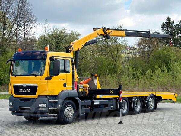 MAN - TGS 35.440 / 8,30m / KRAN/FUNK / 8x4 / šlep auto / LUS-1256