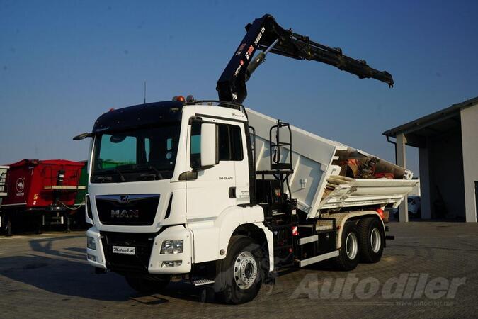MAN - TGS 26.420  2 s kiper+ Kran/ 6x4 / IMP-3935