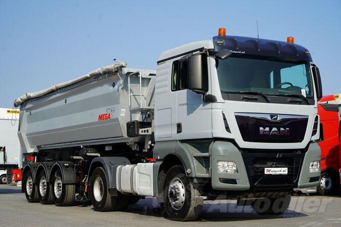 MAN - TGX 18.500 Tegljač + poluprikolica kiper/IMP-3936