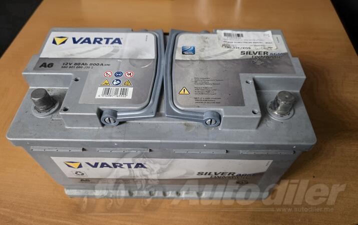 Akumulator Varta -  12V - 80 Ah