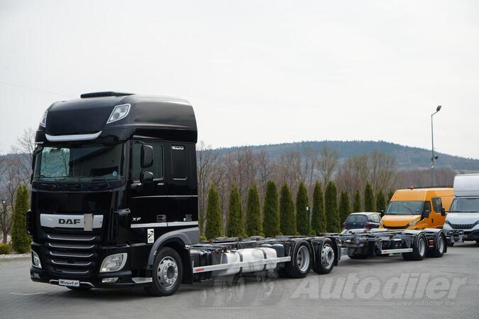 DAF - XF 480 vozilo za prijevoz kontejnera + prikolica/IMP-3985