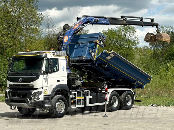 Volvo - FMX 410 /kran / kiper / LUS-1272