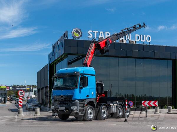 Mercedes Benz - Arocs 3251 / 8x4 / Fassi F 485A.2.26 C kran / tegljač / STR-0658