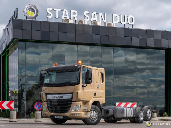 DAF - CF370 6x2 chassis built-in frame kamion šasija / STR-0661