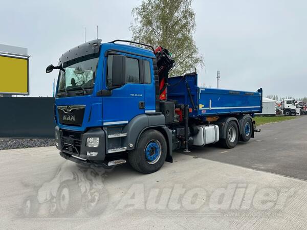 MAN - TGS 26.460 / 6x2 / kran / kiper / MO3111