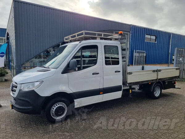 Mercedes Benz - Sprinter 514 CDI / Hiab kran kamion s ravnom platformom < 3.5t / MO3129