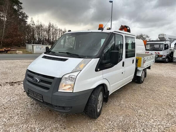 Ford - Transit FT350 4X4 / Terex kran / TOP kamion s ravnom platformom < 3.5t / MO3131
