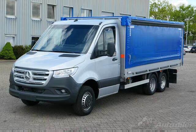 Mercedes Benz - 519 CDI Sprinter / 6x2 / 3 osovine / kamion s ceradom / MO3143