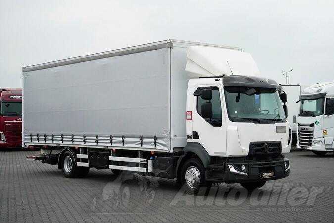 Renault - D 16 / 250 / ACC / E 6 / rampa / 20 PALETA kamion sa klizna zavesa cerada / DOM-2235