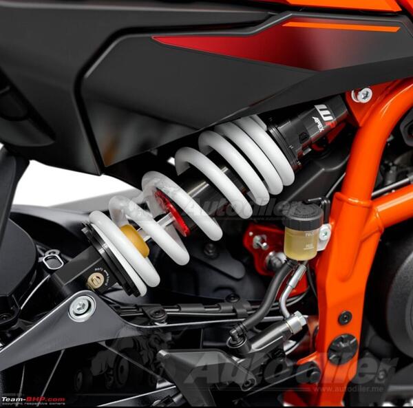Motorcycles in parts