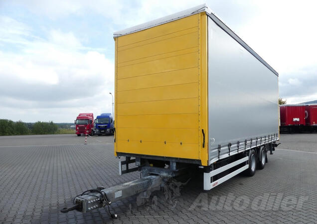 Ostalo - Wecon TANDEM prikolica sa kliznom ceradom + rampa / LTK827