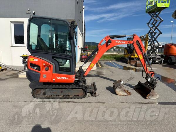 Kubota - Mini bager Kubota Kx019-4