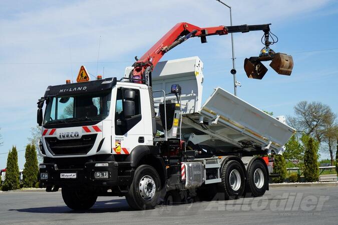 Iveco - Trakker 360 2 s kiper + Kran / IMP-4214