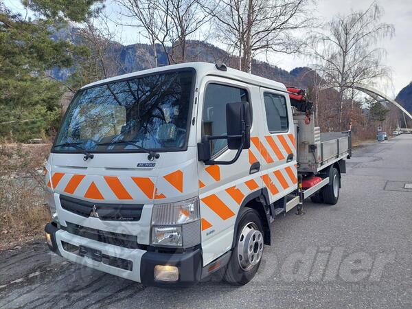 Mitsubishi - Fuso Canter 7C18 / doka / Euro 6 / Maxilift 270 kran kiper / MO3195
