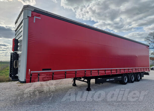 Ostalo - CIMC Mega / poluprikolica sa kliznim ceradom / LTK790