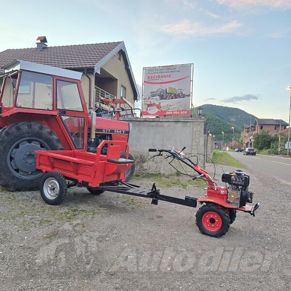 MTD - Motokuktivator sa prikolicom i frezom