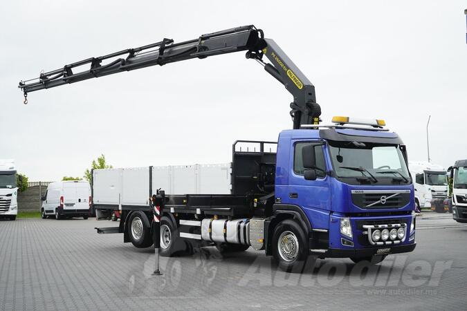 Volvo - FM / 420 / 6x2 / kran / kamion s ravnom platformom / DOM-2276