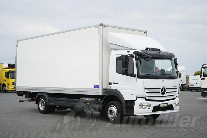 Mercedes Benz - ATEGO / 1221 / ACC / EURO 6 / rampa / 17 PALETA kamion furgon / DOM-2284