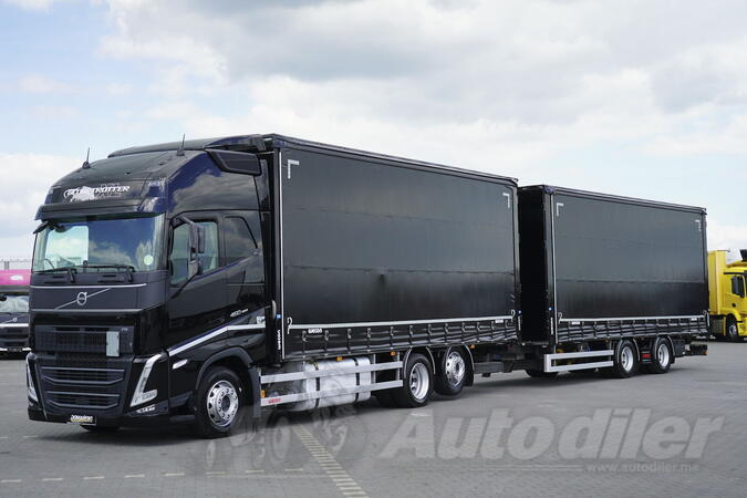 Volvo - / FH / 460 / I – SAVE / ACC / EURO 6 / 120 M3 / kamion sa klizna zavesa cerada + prikolic...