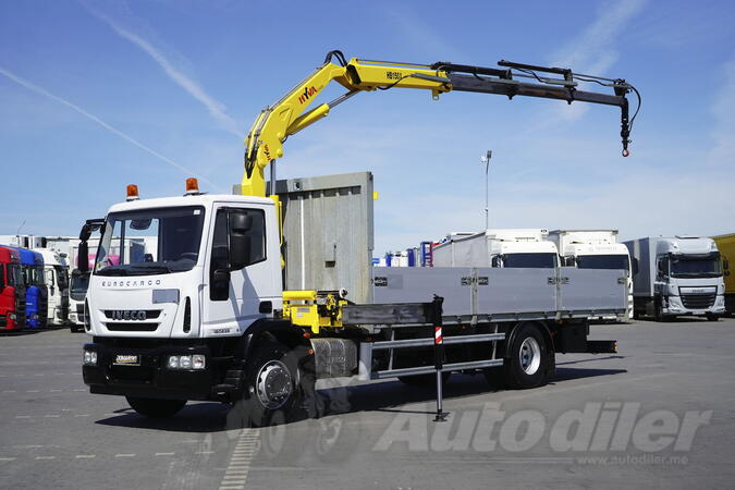 Iveco - EUROCARGO / 180E25 / HYVA HB 150 X / ROTATO kamion s ravnom platformom / DOM-2297