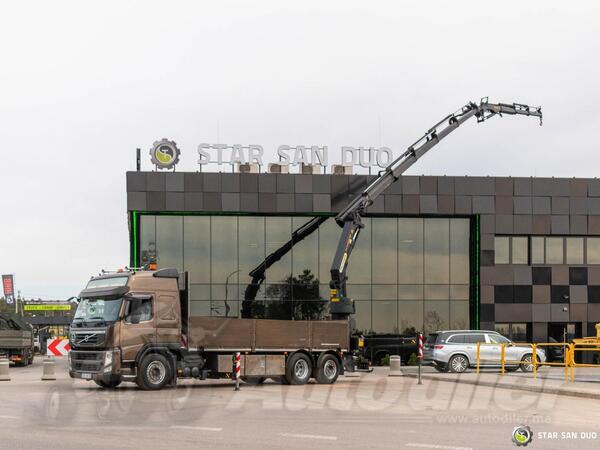 Volvo - FM420 6x2 PALFINGER PK 34002 SH kran kamion s ravnom platformom / STR-0673