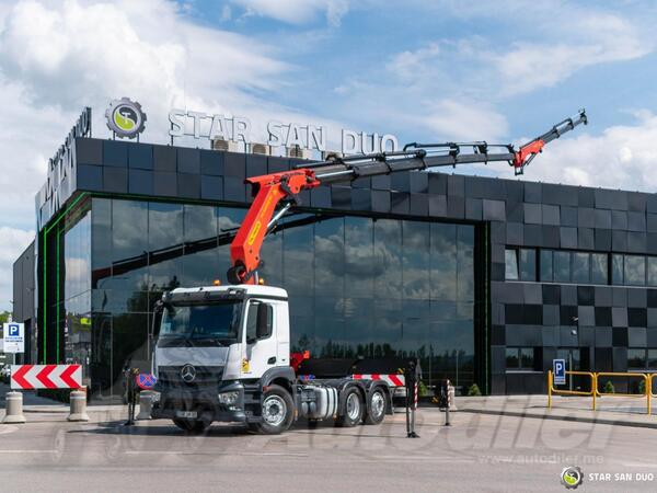 Mercedes Benz - ANTOS 2543 6x2 PALFINGER PK 42002 kran tegljač / STR-0674
