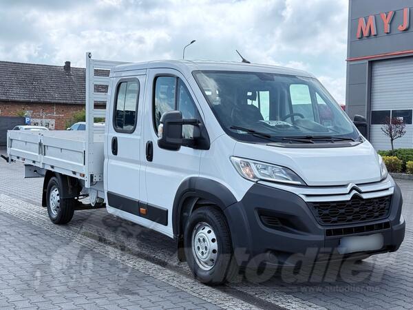 Citroen - Jumper Doka sa 7 sedišta MAXI 3,51x2,27 kamion s ravnom platformom < 3.5t / GRI-0600