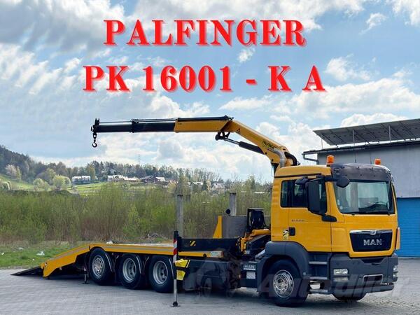 MAN - TGS 35.440 / 8,30m / KRAN/FUNK / 8x4 šlep auto / LUS-1256