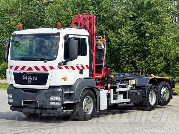 MAN - TGS 26.360 kamion rol kiper / LUS-1303