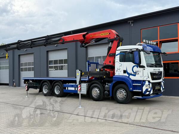 MAN - TGS 32.400 / kran / kamion platforma / JOA-0265